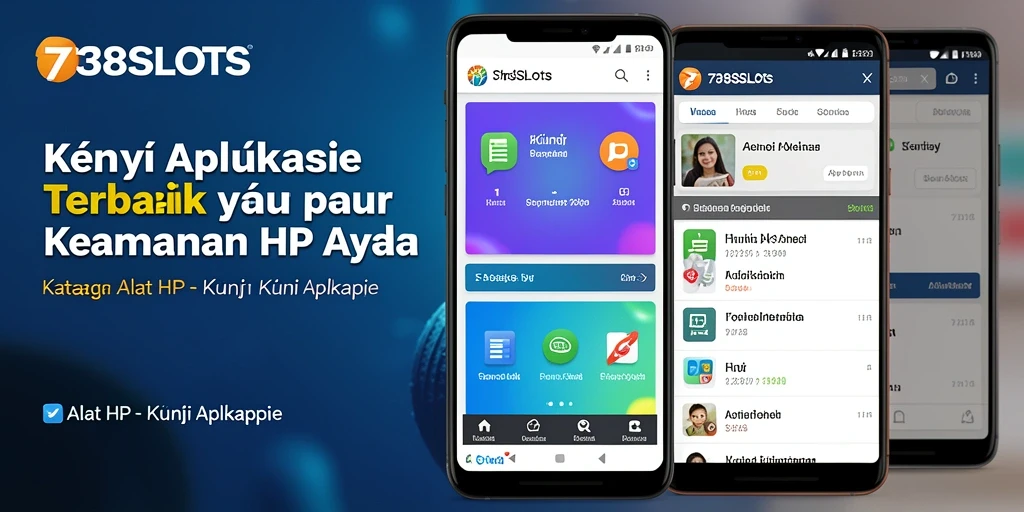 Tampilan antarmuka 738SLOTS pada aplikasi Kunci Aplikasi.