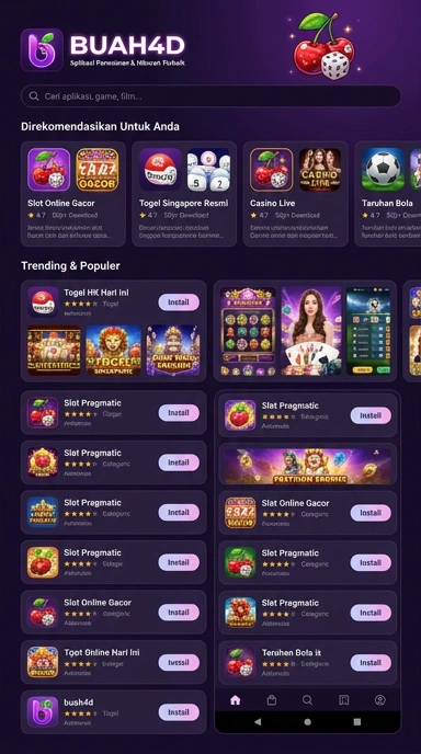 Katalog Aplikasi Populer Indonesia | buah4d