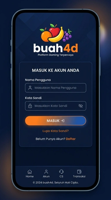 Masuk Akun Buah4d untuk Pengguna Android