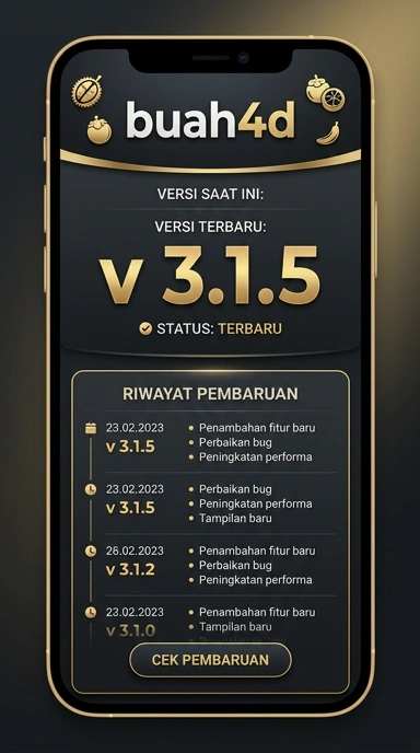Riwayat Versi Buah4d untuk Pengguna Android